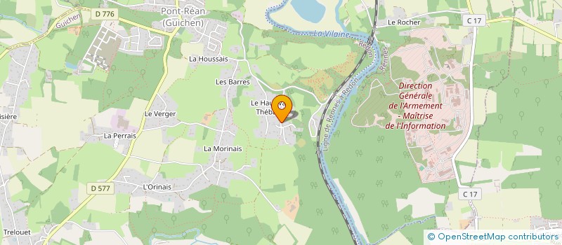 localisation de l'entreprise @EMINOLINE  GUICHEN