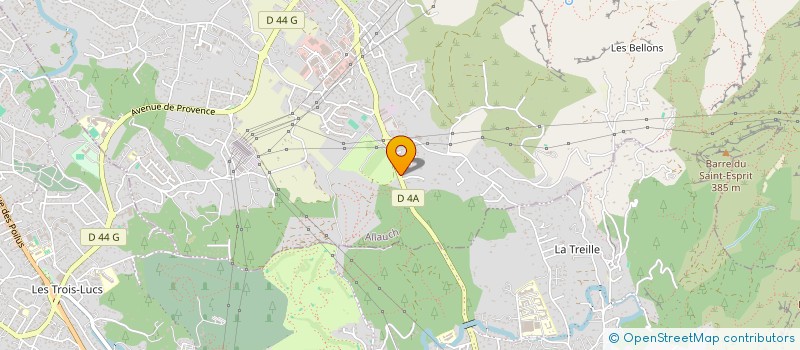 localisation de l'entreprise EMINOPE  ALLAUCH