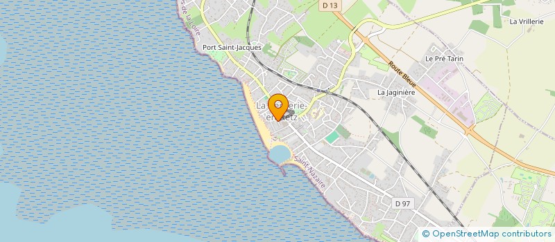 localisation de l'entreprise EMIO 44  LA BERNERIE-EN-RETZ