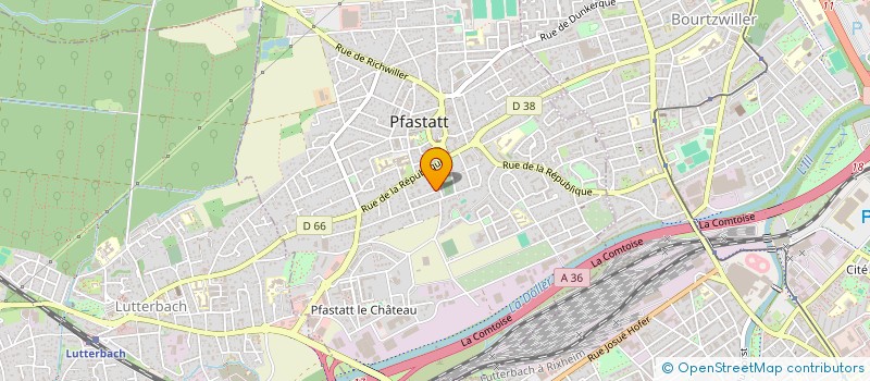 localisation de l'entreprise EMIPULS EUROPE  PFASTATT