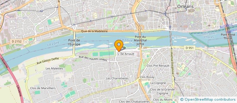 localisation de l'entreprise EMIR  ORLEANS
