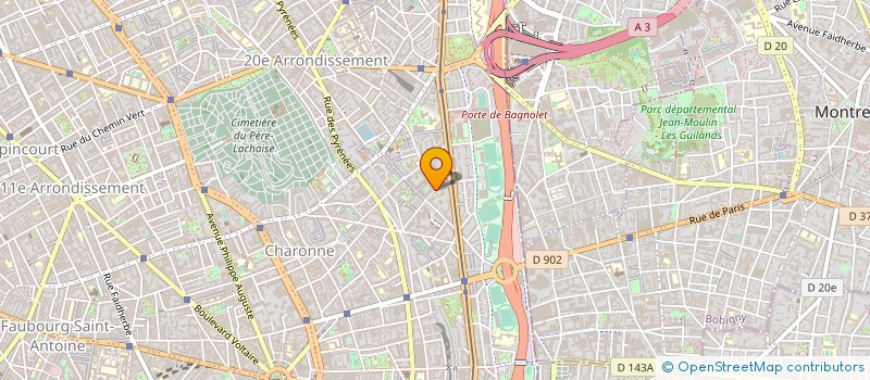 localisation de l'entreprise EMIR  PARIS