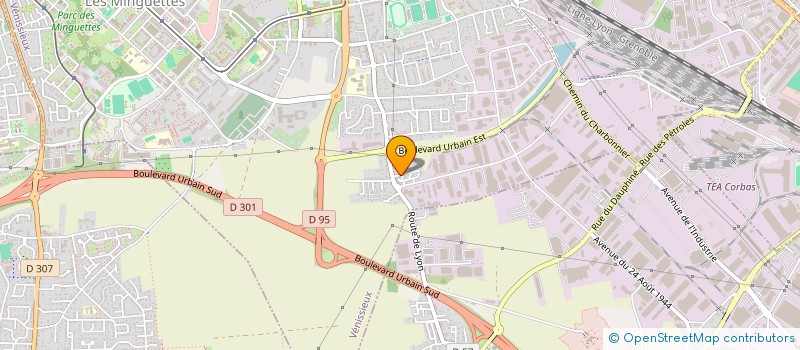 localisation de l'entreprise EMIR  VENISSIEUX