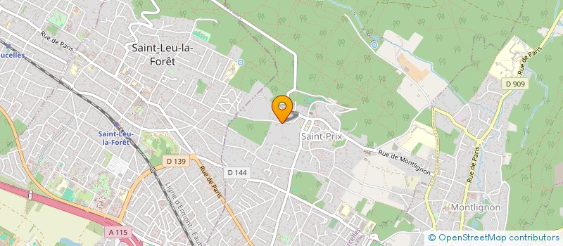 localisation de l'entreprise EMIR à SAINT-PRIX