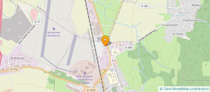 localisation de l'entreprise EMIR AUTO à AMBERIEU-EN-BUGEY