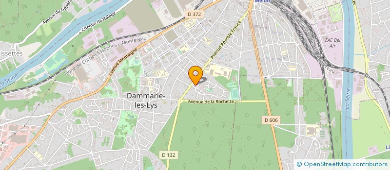 localisation de l'entreprise EMIR BATIMENT à DAMMARIE-LES-LYS
