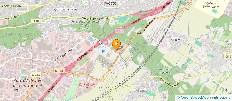 localisation de l'entreprise EMIR ETANCHE à VILLEBON-SUR-YVETTE