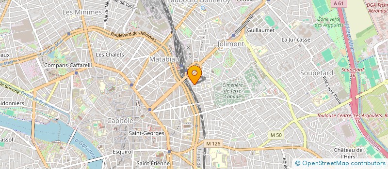 localisation de l'entreprise EMIR FOOD à TOULOUSE