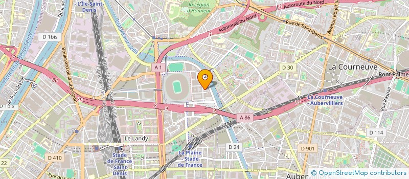 localisation de l'entreprise EMIR TRANSPORT à SAINT-DENIS