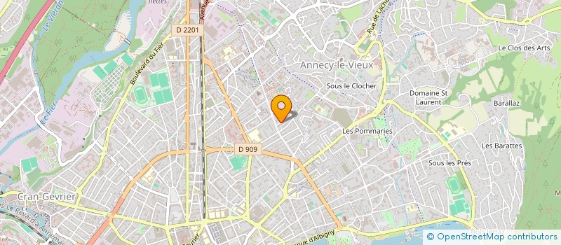 localisation de l'entreprise EMIRALIYA  ANNECY