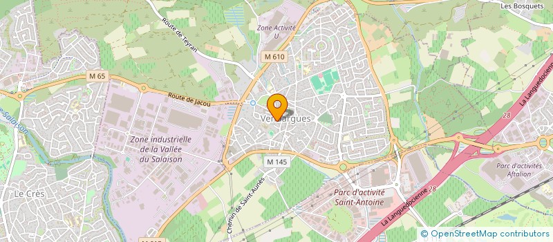 localisation de l'entreprise EMIRAPH à VENDARGUES