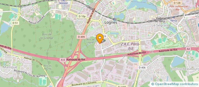 localisation de l'entreprise EMIRATES AUTO PARTS à LOGNES