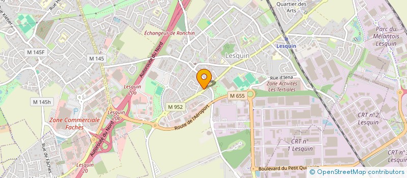 localisation de l'entreprise EMIRATES CARS à LESQUIN