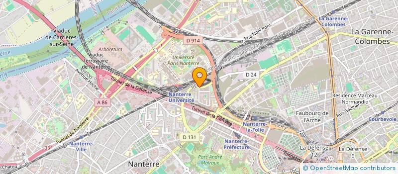 localisation de l'entreprise EMIRATES COFFEE AND CO à BEZONS