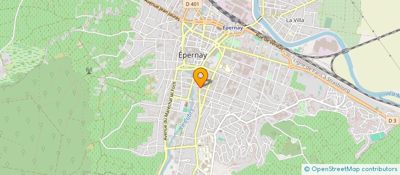localisation de l'entreprise EMIRAY à EPERNAY