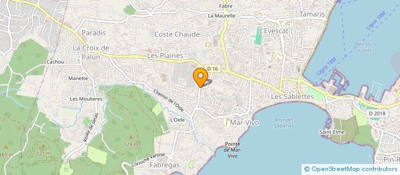 localisation de l'entreprise EMIRIS CONSEIL à LA SEYNE-SUR-MER