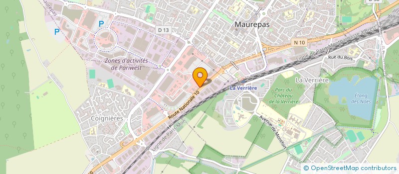 localisation de l'entreprise EMIS à COIGNIERES