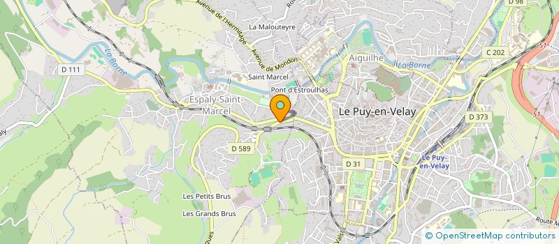 localisation de l'entreprise EMIS-MEDIC SECOURS EVENEMENTIEL  ESPALY-SAINT-MARCEL