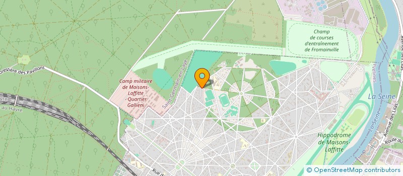 localisation de l'entreprise EMISA  MAISONS-LAFFITTE