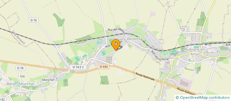 localisation de l'entreprise EMISANE  SAVY-BERLETTE