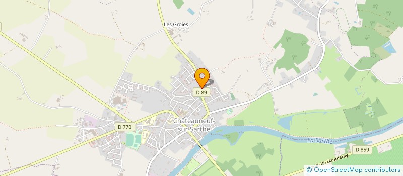 localisation de l'entreprise EMISC  LES HAUTS-D'ANJOU