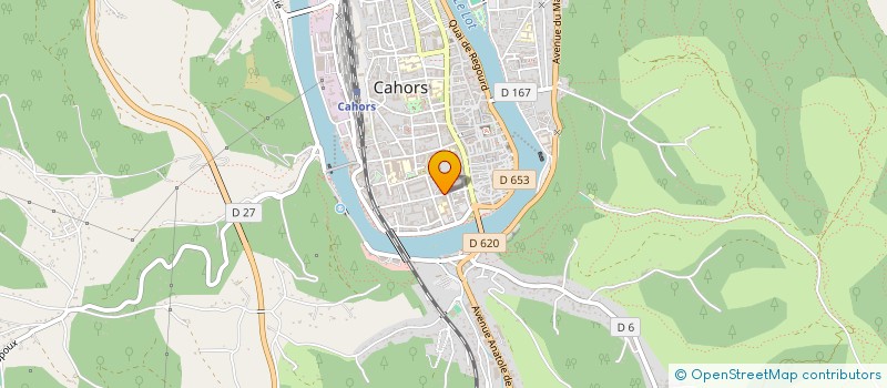 localisation de l'entreprise EMISON à CAHORS