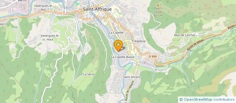 localisation de l'entreprise EMITEO  SAINT-AFFRIQUE