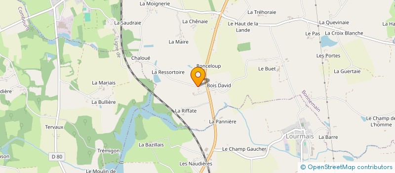 localisation de l'entreprise EMITOINE  BONNEMAIN