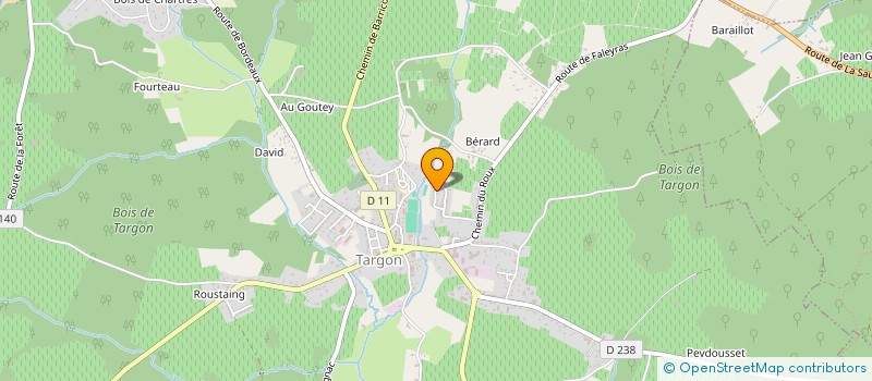 localisation de l'entreprise EMITRANS  TARGON