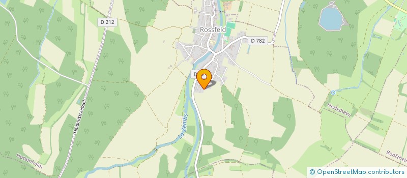 localisation de l'entreprise EMIVAL  ROSSFELD