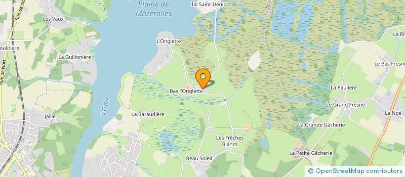 localisation de l'entreprise EMIXANE à SUCE-SUR-ERDRE