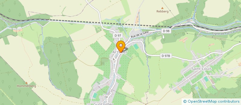 localisation de l'entreprise EMIXIS  ARZVILLER