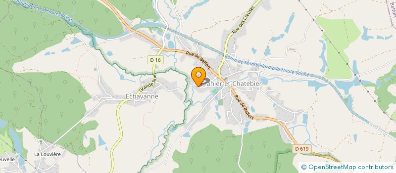 localisation de l'entreprise EMJ à FRAHIER-ET-CHATEBIER