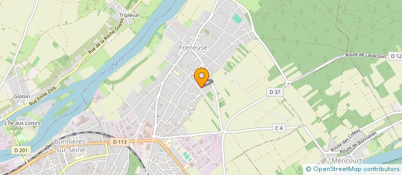 localisation de l'entreprise EMJ CONSULTING  FRENEUSE