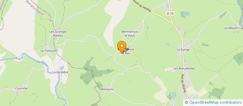 localisation de l'entreprise EMJABO  QUARRE-LES-TOMBES