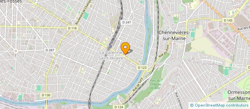 localisation de l'entreprise EMJAS à SAINT-MAUR-DES-FOSSES