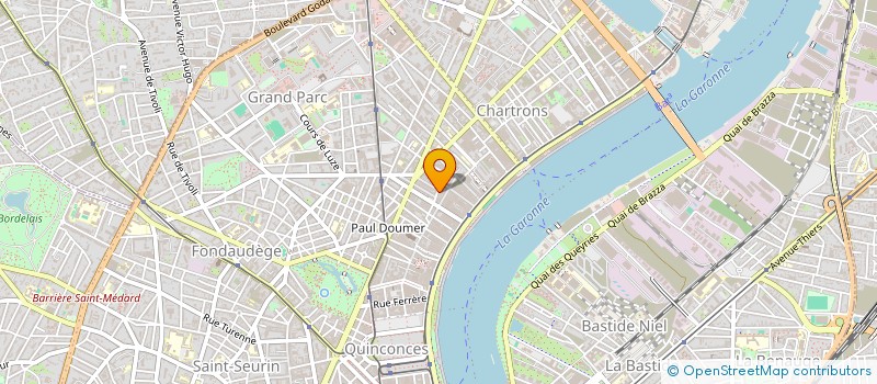 localisation de l'entreprise EMJO  BORDEAUX