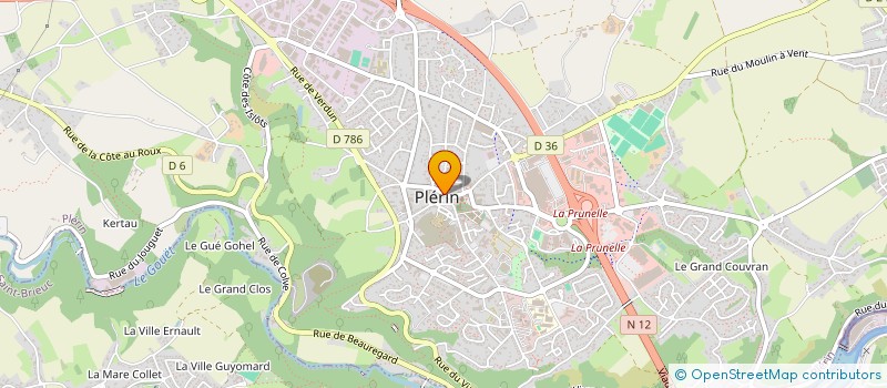 localisation de l'entreprise EMJO  PLERIN