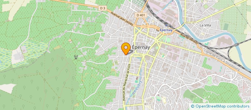 localisation de l'entreprise EMJORA II  EPERNAY