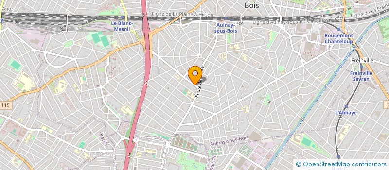 localisation de l'entreprise EMJS GROUP à AULNAY-SOUS-BOIS