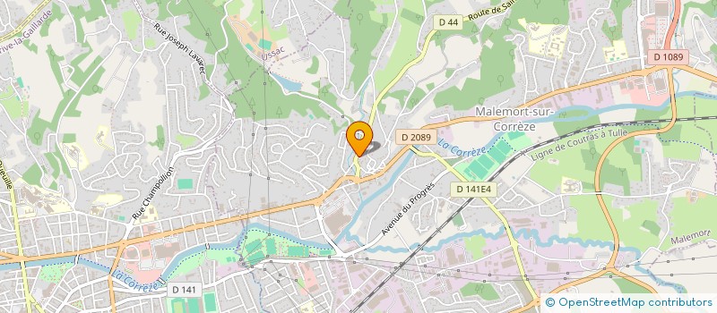 localisation de l'entreprise EMJY PRODUCTION  MALEMORT