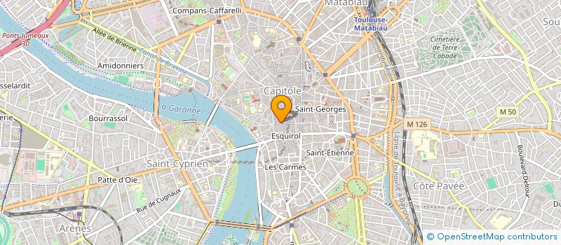 localisation de l'entreprise EMK à TOULOUSE