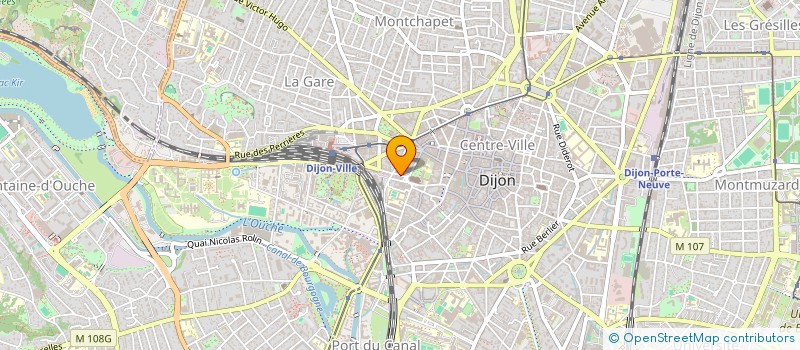 localisation de l'entreprise EMK DEVELOPPEMENT à DIJON