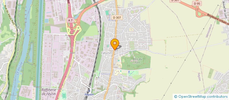 localisation de l'entreprise EMK ENERGIE à FEYZIN