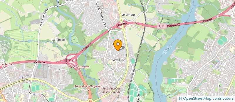 localisation de l'entreprise EMK FINANCE à LA CHAPELLE-SUR-ERDRE