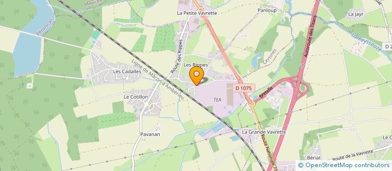 localisation de l'entreprise EMK FRANCE  SAINT-GENIS-POUILLY