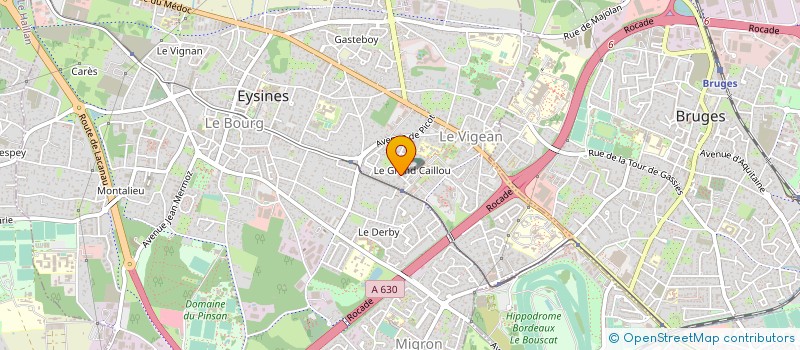 localisation de l'entreprise EMK KISMET à EYSINES