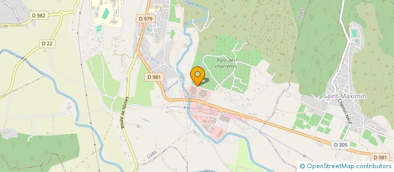 localisation de l'entreprise EMKA-TRANS  UZES