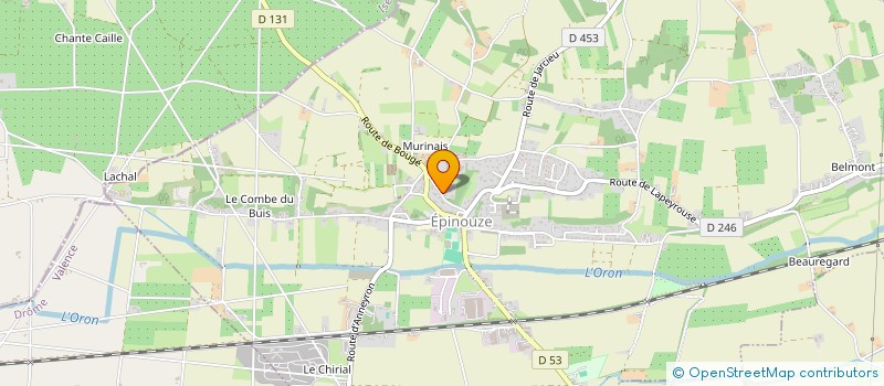 localisation de l'entreprise EMKEMALO à EPINOUZE