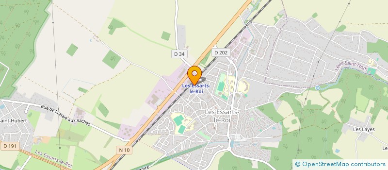 localisation de l'entreprise EML  LES ESSARTS-LE-ROI